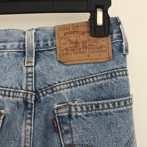 LEVI’S denim shorts (thrifted)